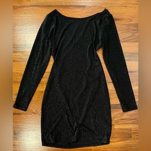 Metallic Mini Dress